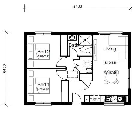 nsw Granny-Flat Tully - sizes